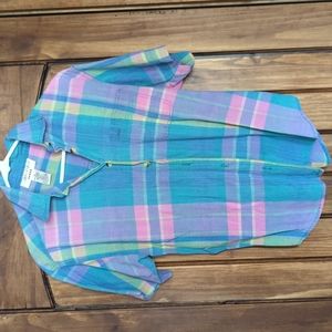 Vintage button up tee